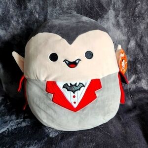 New medium original Squishmallow 12” Vlad The Vampire limited Halloween edition